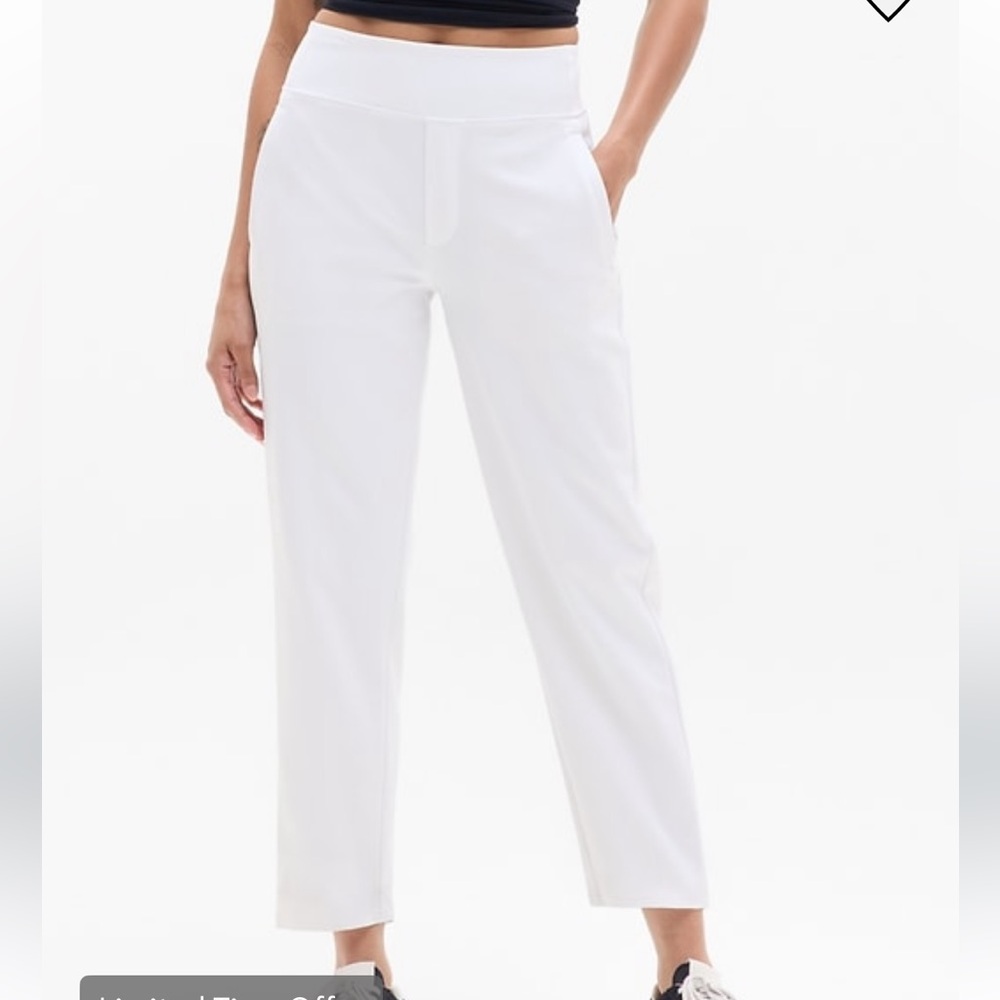 Athleta Endless Pant White size 6 - Picture 2 of 8